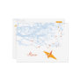 fatfatin Hanging Paper Cranes & Branch RSVP Postca Postcard