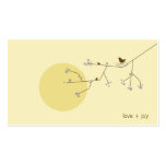 fatfatin Nesting Bird and Family 04 Profile Card business cards