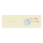 fatfatin Nesting Bird and Family Profile Card business cards