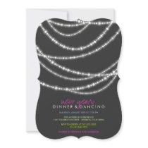fatfatin New Year Sparkles Dinner Party Invite
