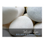 fatfatin Photography White Pebbles Postcard