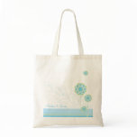 fatfatin Snow Flower Swirls Blue Wedding Bag