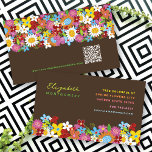 fatfatin Spring Flowers Garden Custom Profile Card business cards