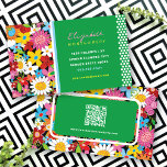 fatfatin Spring Flowers Garden Profile Card business cards