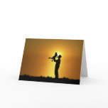 Father and Daughter Card