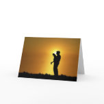Father and Daughter Card