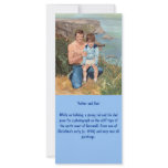'Father and Son' Bookmark Customized Rack Card
