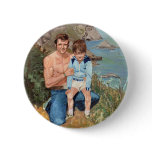 'Father and Son' Button