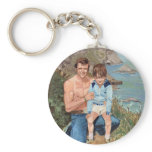 'Father and Son' Keychain