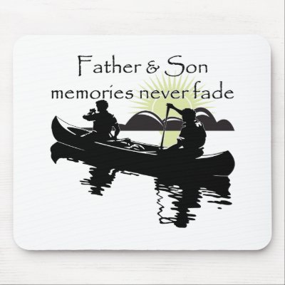 Father and Son Mouse Mat by Spyder13x085