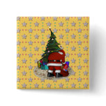 Father Christmas and the Christmas Tree buttons