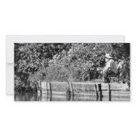 Father Christmas day off photo cards