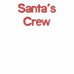 Father Christmas Santa fun humoros embroidered