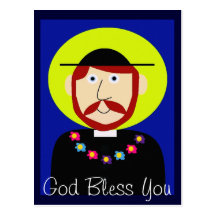 Father Damien of Molokai Postcards