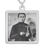 Father Damien Personalized Necklace