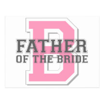 Father of the Bride Cheer Postcard