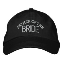 Father of the BRIDE embroidered hats