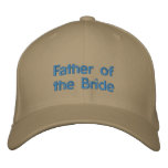 Father of the Bride embroidered hats