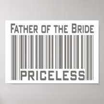 Father of the Bride Priceless Posters