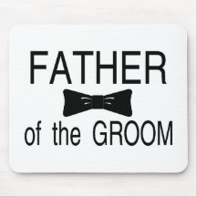 Father Of The Groom Bowtie Mouse Pad