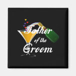 Father of the Groom Champagne Toast Fridge Magnets