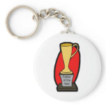 Father of the Year Trophy keychains