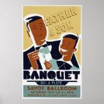 Father & Son Banquet Poster