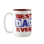 Father's Day Best Dad Patriotic Coffee Mug