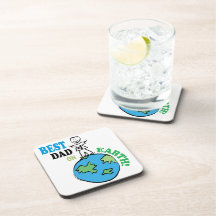 Fathers Day Beverage Coasters