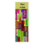Father's Day Bookmark business cards