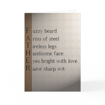 FATHERS DAY CARD by zacharyo
