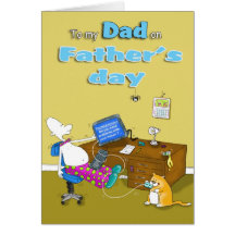 fathers day card Dad