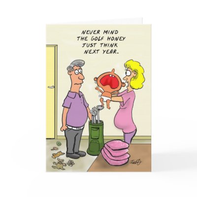 Father's Day Card: Golf . by bad_Onions