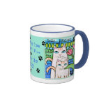 Father's Day Cat Family Coffee / Tea Mug
