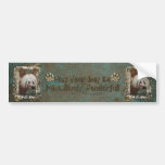Fathers Day - Chinese Crested - Jasper Bumper Stickers