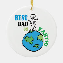 Fathers Day Christmas Tree Ornament