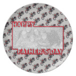Fathers Day Cut Out ADD YOUR PHOTO Motorcycles Plates