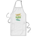 Father's Day  Dad Retro Grunge aprons