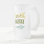 Father's Day  Dad Retro Grunge Barbeque Sign Coffee Mug