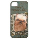 Fathers Day DAD - Stone Paws - Brussels Griffon