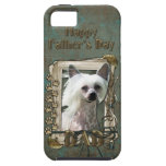 Fathers Day DAD - Stone Paws - Chinese Crested
