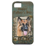 Fathers Day DAD - Stone Paws - German Shepherd