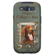 Fathers Day DAD - Stone Paws - Irish Setter