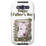 Fathers Day DAD - Stone Paws - Pitbull Puppy