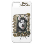 Fathers Day DAD - Stone Paws - Siberian Husky