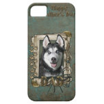 Fathers Day DAD - Stone Paws - Siberian Husky
