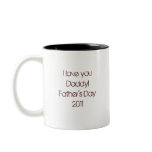 Father's Day Daddy's Shoes mugs