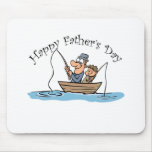 "Fathers Day Fishing" mousepads
