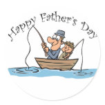 "Fathers Day Fishing" stickers