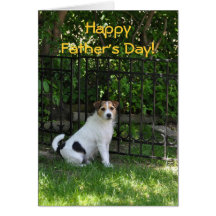 Fathers Day from the Dog Card